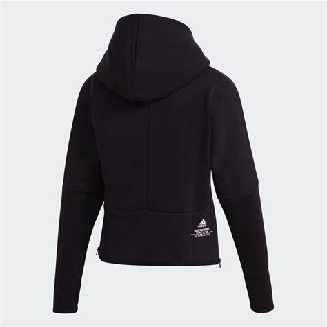 trainingshoodie damen zne adidas dunkelblau|Women's ADIDAS Z.N.E. Clothes .